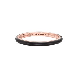 Anello Pandora Me Rosè Gold Plated Nero 189655C01 [37308a1c]