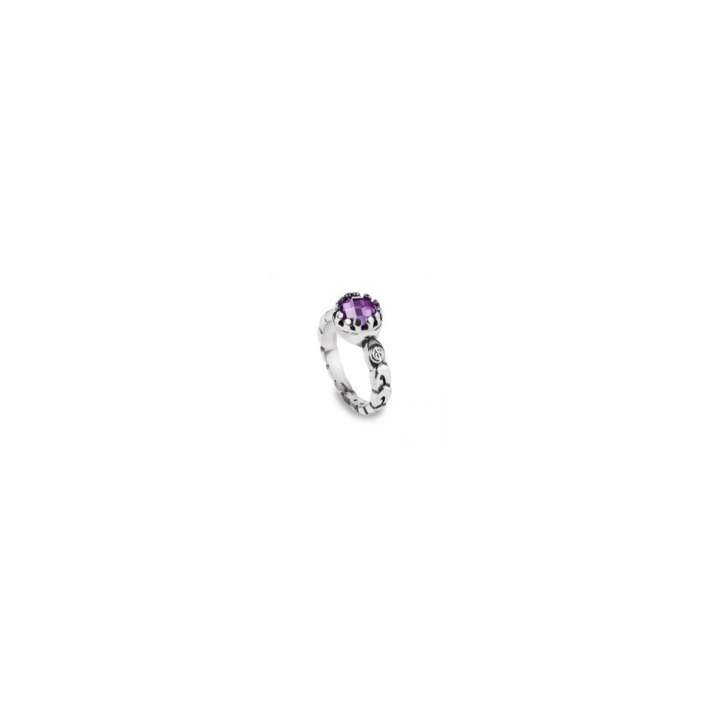 Anello Gerardo Sacco argento e cubica zirconia 50237VI [b727c09b]