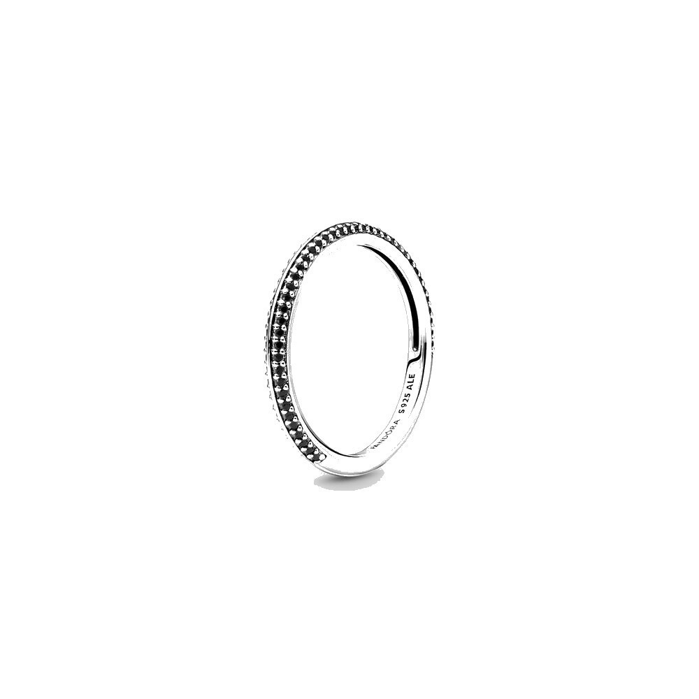 Anello Pandora Me Con Cristalli Neri 199679C02 [fa635ffd]