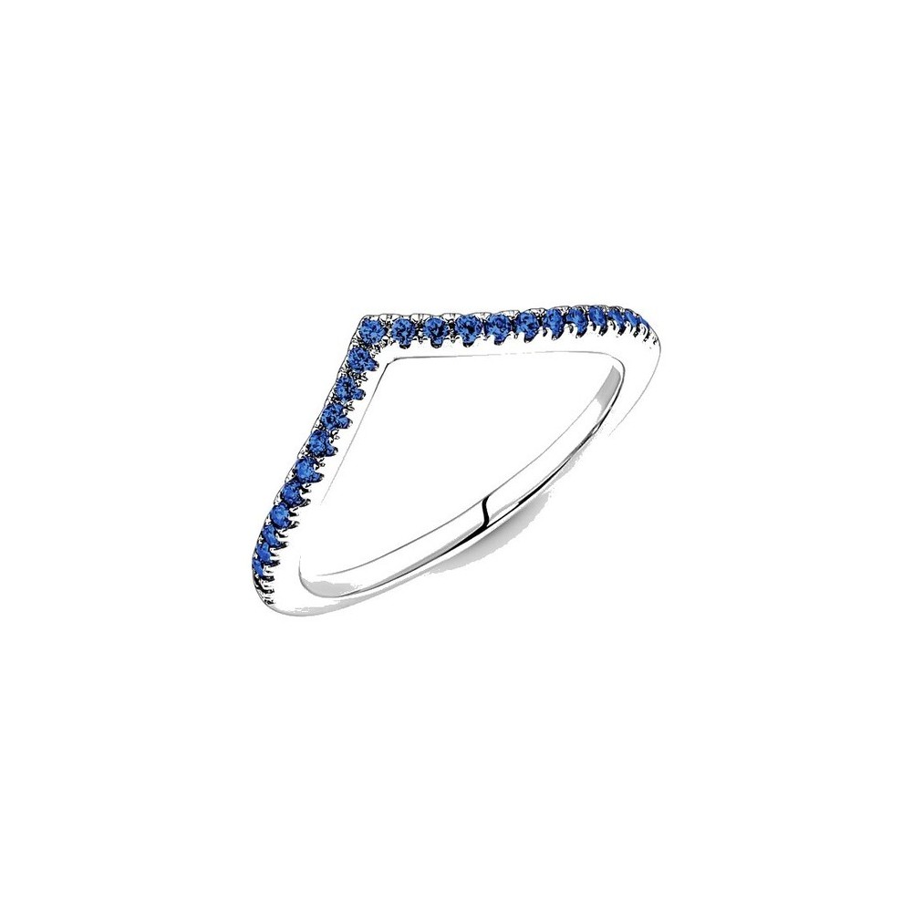 Anello Pandora con Cristalli Blu Stellari 196316C02 [bcf56b56]