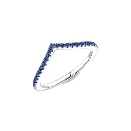 Anello Pandora con Cristalli Blu Stellari 196316C02 [bcf56b56]