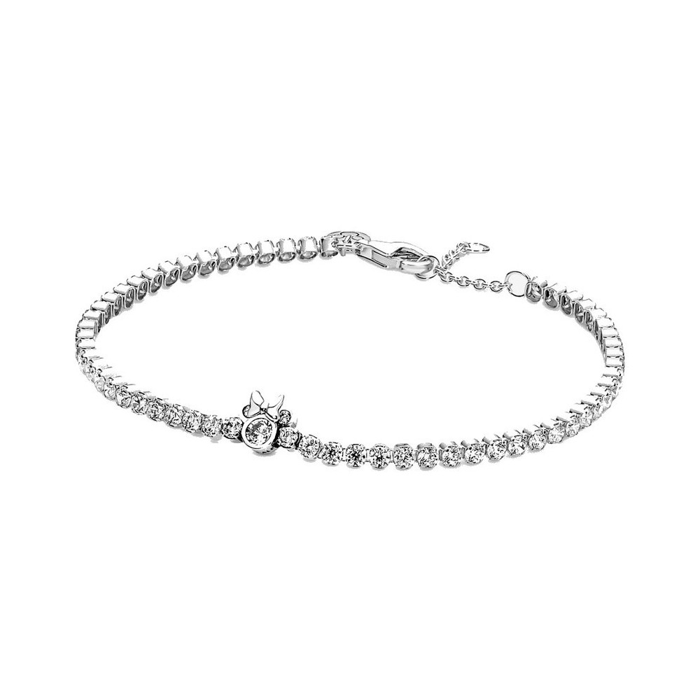 Bracciale Pandora Tennis Minnie con zirconi 590107C01 [a842aad4]