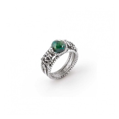 Anello Gerardo Sacco Iride con Pietra Sfaccettata 39828VE [9734e683]