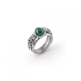 Anello Gerardo Sacco Iride con Pietra Sfaccettata 39828VE [9734e683]