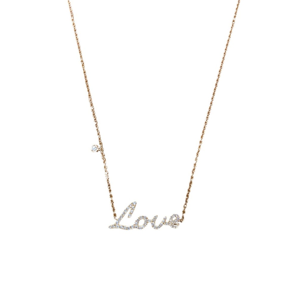 Girocollo Crivelli Love in oro rosa a diamanti 20014662 [0a05797f]