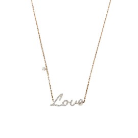 Girocollo Crivelli Love in oro rosa a diamanti 20014662 [0a05797f]