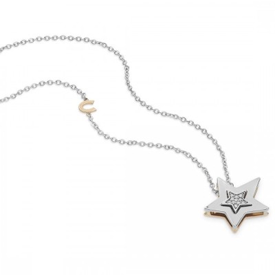 Girocollo Comete stella bicolore GLB1447 [619223af]