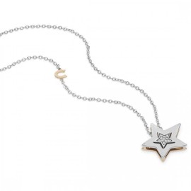 Girocollo Comete stella bicolore GLB1447 [619223af]