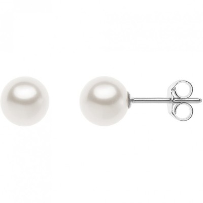Orecchini Comete  Storia di Luce Oro Bianco Perla ORP695 [b33a0b41]