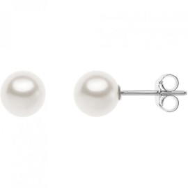 Orecchini Comete  Storia di Luce Oro Bianco Perla ORP695 [b33a0b41]