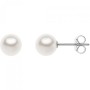 Orecchini Comete  Storia di Luce Oro Bianco Perla ORP695 [b33a0b41]