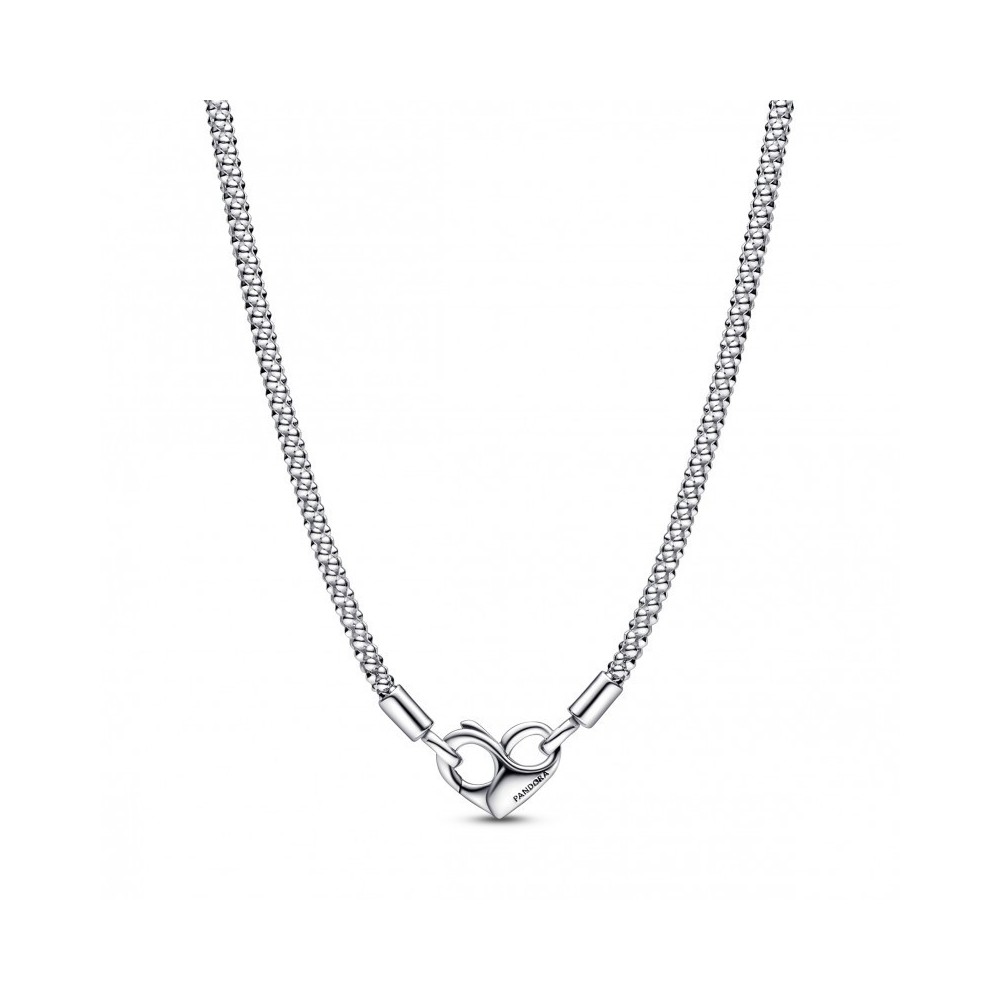 Collana Pandora Maglia geometrica chiusura a cuore 392451C00-45 [6c2065c3]