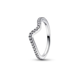 Anello Pandora a onde con pietre luminose 192539C01 [dc3c6749]