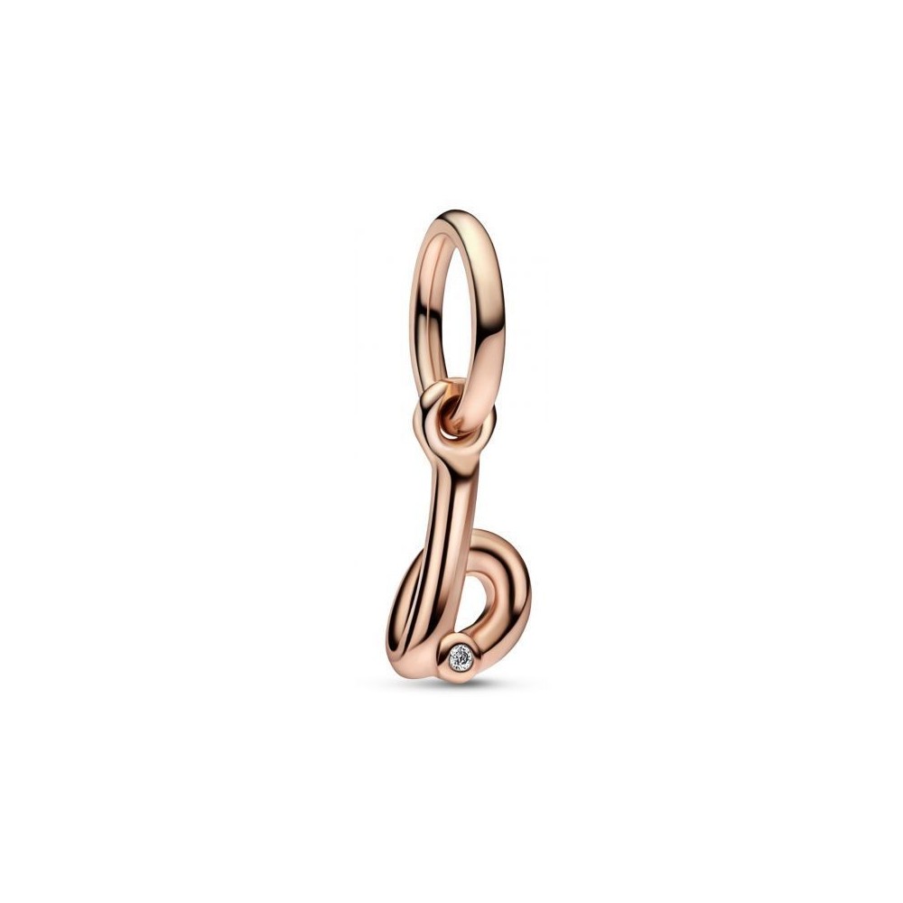 Charm Pandora lettera B rose gold 782459C01 [eec048be]