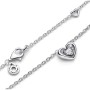 Collana Pandora a cuore con pietra centrale 392494C01-45 [1825e8c5]