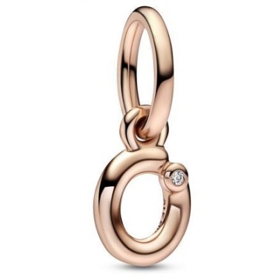 Charm Pandora Moments lettera O rose gold 782468C01 [80723fde]