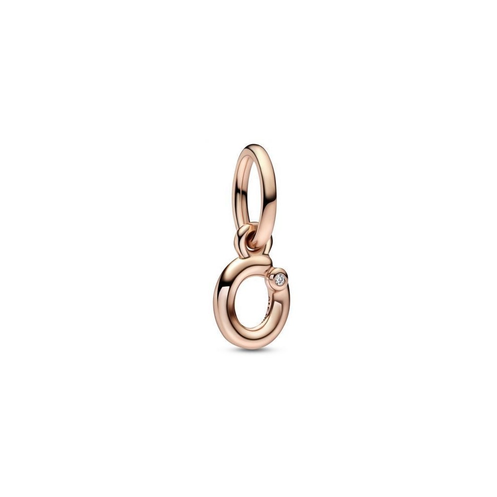 Charm Pandora Moments lettera O rose gold 782468C01 [80723fde]