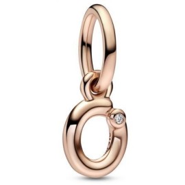Charm Pandora Moments lettera O rose gold 782468C01 [80723fde]
