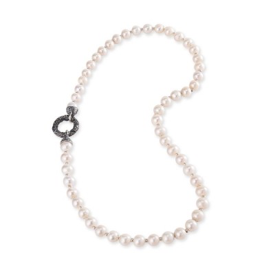 Collana Gerardo Sacco di perle con chiusura in argento 27866 [9b2d6ffd]