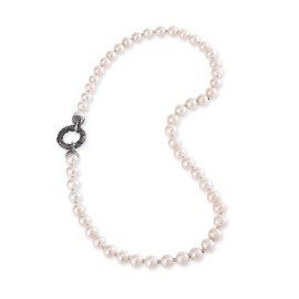 Collana Gerardo Sacco di perle con chiusura in argento 27866 [9b2d6ffd]