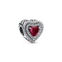 Charm Pandora Timeless cuore rosso e pavè 799218C02 [1d674408]