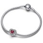 Charm Pandora Timeless cuore rosso e pavè 799218C02 [c4410705]