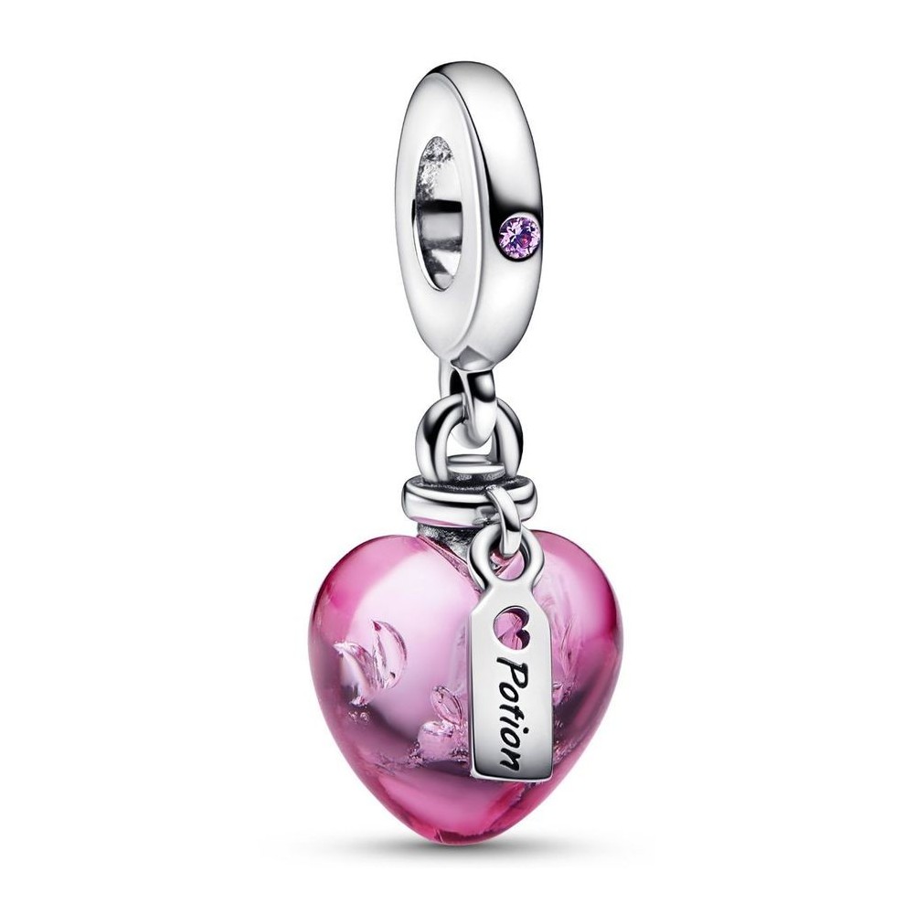 Charm Pandora Moments pozione d'amore in vetro di murano 792509C01 [37e85202]