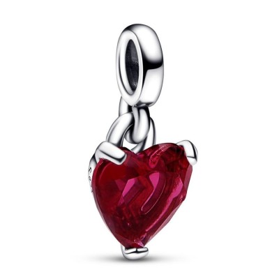 Mini Charm Pandora Me cuore rosso pendente 792524C01 [46af73c9]
