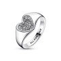 Anello Pandora con cuore Pavè 192491C01 [78ce2ea6]