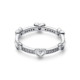Anello Padora Cuori splendenti 192496C01 [8d6cba71]