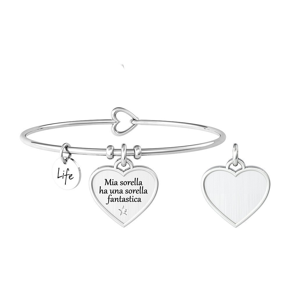 Bracciale Kidult in acciaio Sorella 732020 [608c6e9d]