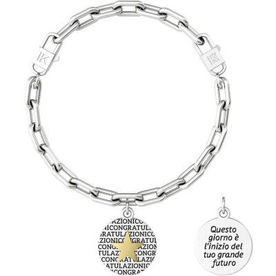 Bracciale Kidult in acciaio e pvd gold Special Moments 732013 [41163ce8]