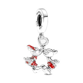 Charm Pandora Disney Minnie e Mickey Mouse Bacio 790075C01 [fb453703]