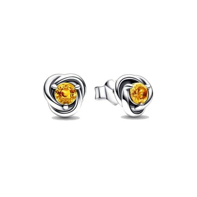 Orecchini Pandora Cerchi Eterni Miele 292334C04 [0d153297]