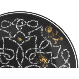Piatto Ginori segnaposto in pura porcellana nero 33 cm G01722900 ARCADIA NERO [bb4b68ff]