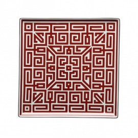 Piatto Ginori Svuotatasche labirinto scarlatto 172RG01 FVS121 [6179c02a]