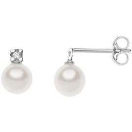 Orecchini perle con diamanti [96052b82]