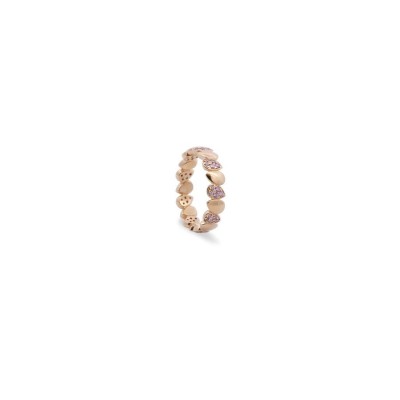 Anello Rue des mille fascetta con zirconi rosa ANZ-014 M8 AU [db71f930]