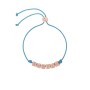 Bracciale Dodo con cordino azzurro con scritta SEMPRE dbc3003-letse-blrag [4b7a0749]