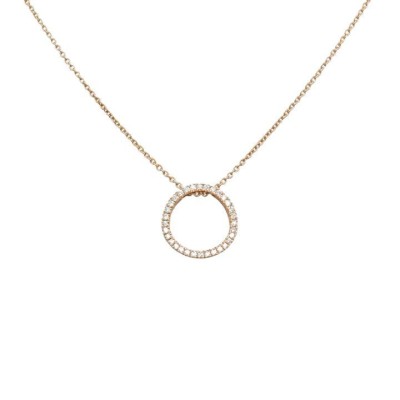 Girocollo Crivelli oro rosa e diamanti 33520591 [42efe041]