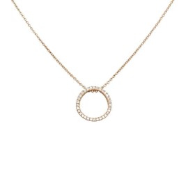 Girocollo Crivelli oro rosa e diamanti 33520591 [42efe041]