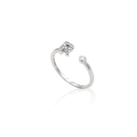 Anello Crivelli con iniziale R in oro bianco con diamanti 72582185 [b8256e0b]