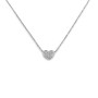 Girocollo Crivelli Cuore in oro bianco con diamanti 21056807 [f5758d9d]