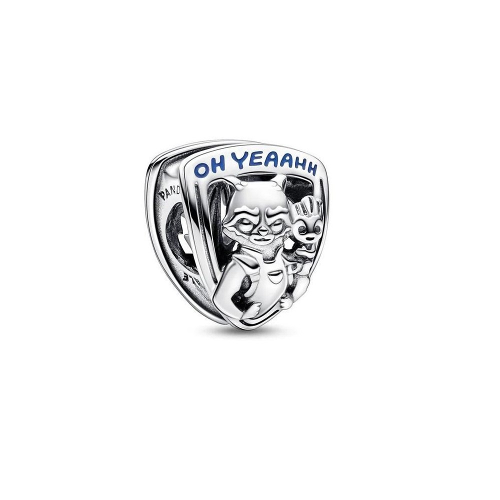 Charm Pandora Marvel Distintivo Guardiani della Galassia 3D a scudo 792565C01 [55277990]