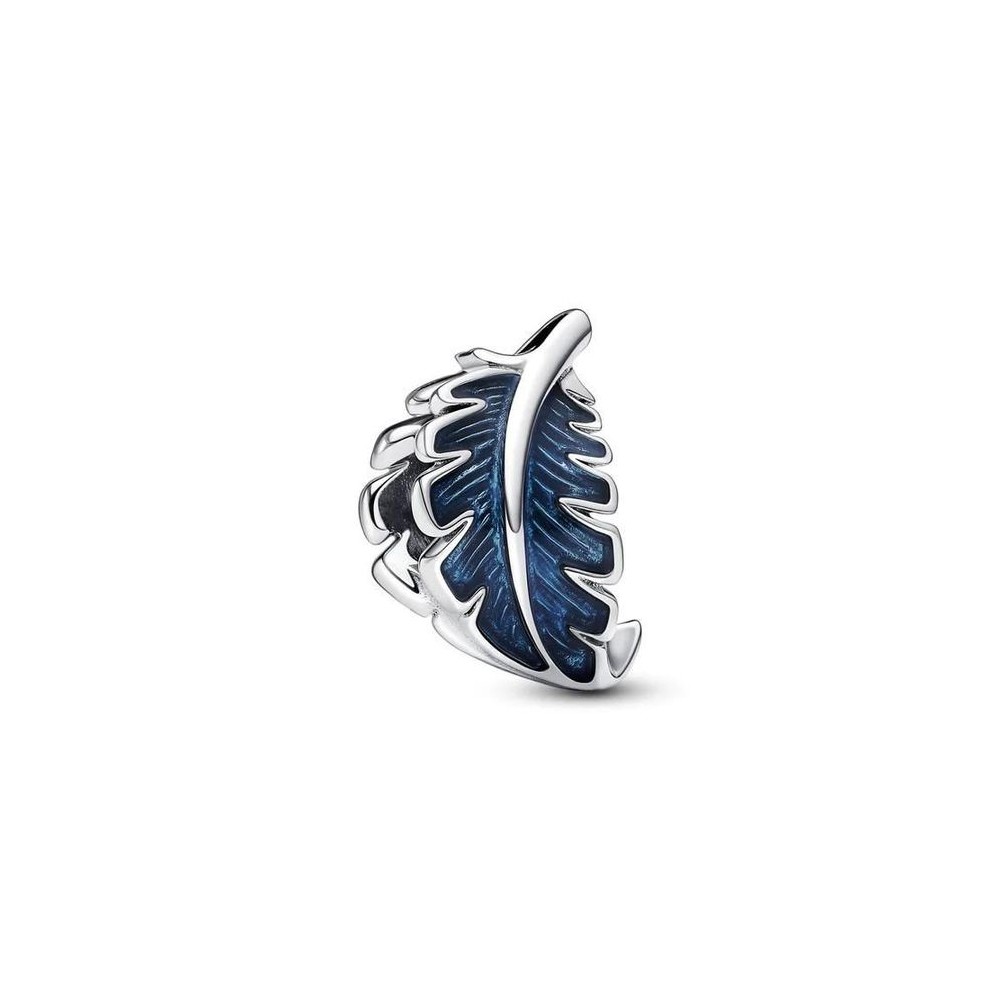Charm Pandora Moments Piuma Blu 792576C01 [dad9d142]