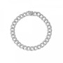 Bracciale Crivelli Groumette in oro bianco e diamanti 54979306 [cc89a30c]