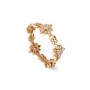 Anello Gucci Flora in oro rosa 18ct e diamanti YBC702391-14 [b4546690]