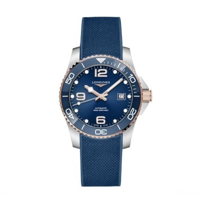 Orologio hydroconquest auto 41mm caucciù L37813989 [ee9dce7b]