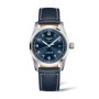Orologio Longines Spirit Chrono in pelle blu 40mm L38204930 [5405ae26]