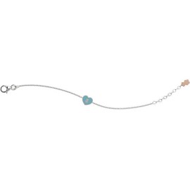 Bracciale Nanan argento con cuore e orsetto NAN0214 [a8c57d80]